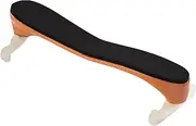 Violin Shoulder Rest Maple Wood Violin Parts for 3/4 and 4/4 Violin with Height Adjustable Feet Yellow Maple Wood