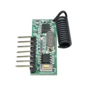 1PCS 433MHz RF Module Receiver Remote Control 4 Channel Learning Decoder Board