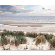 Dune Landscape on The North Sea Beach Print 100% Australian Made 150 x 100cm (Stretched)