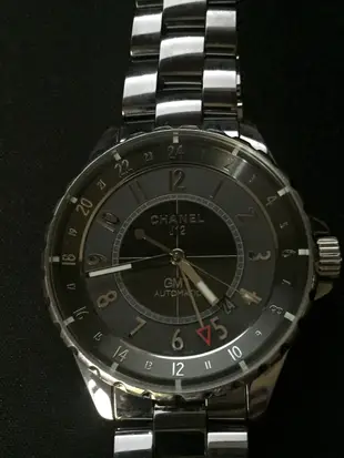 [K&K 超優惠 24期0利率 精品 機械錶]Chanel J12 GMT H3099  鈦陶瓷 41mm 自動上鍊