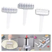 Pastry Tool with Handle Pizza Dough Rollers Docker for Pastry Bread Sandwich