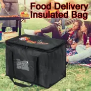 Food Delivery Bag Portable Grocery Thermal Insulation Restaurant Picnic Reusable