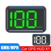 Car GPS HUD Speedometer KMH/MPH Meter Plug Play Sun Canopy Large LED Car Gift