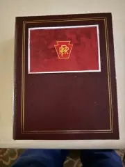 Pennsy RR Album 300 4 by 6 Colored Photos Of PRR Engines Very Fine Collection