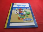 Super Mario Sunshine Nintendo Gamecube 2002 RARE Promo Notebook Japan Yoshi