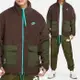 Nike Nike AS M NSW Sherpa FZ Outdoor JKT 男款 咖啡綠色 運動 休閒 外套 FV4022-237