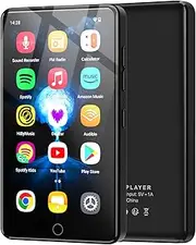 96GB MP3 Player with Bluetooth and WiFi, 4.02" IPS HD Touch Screen MP4 Player with Speakers, Music Player for Kids with Android 13 OS, Android MP4 MP3 Player with Parental Controls, Play Store