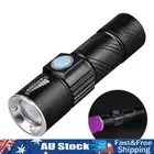 _ Blacklight Flash Light 365nm 3 Modes USB Charging for Dog Cat Urine Pet Stains