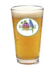 Jimmy Buffett - Margaritaville - 16oz Pint Beer Glass Barware Seltzer Tea 23-2