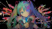 Anime vocaloid hatsune Playmat Gaming Mat