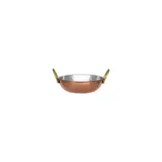 Chef Inox Kadai Bowl With Handles Stainless Steel With Copper Plate 130x40mm