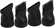 Hair Dryer Universal Nozzle Set 4pcs Diffuser Expansion Nozzles Styling Attachments for Hair Dryer for Salon Home