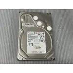 電腦雜貨店～東芝3.5吋硬碟 4TB SATA 型號：MD04ABA400V 拆機良品 $1600