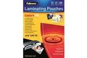 Fellowes Capture Laminating Pouch Gloss 125 Micron A2 Clear Pack 50