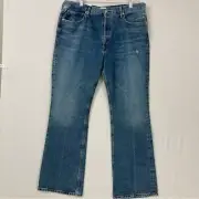 New Citizens Of Humanity Libby Button Fly High Rise Bootcut Jeans size 34