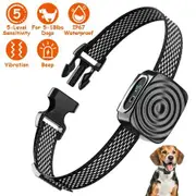 No-Shock Rechargeable Dog Bark Collar for Small Medium Dogs,5-18 lbs,Adjustable Sensitivity Intensity,Beep Bark Collar