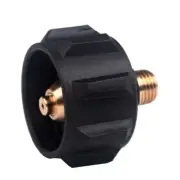 Outdoor Cooking Equipment Propane Refill Adapter Brass and Plastic Material