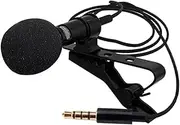 Kisangel Mic Clip Set for Recording Lavalier Lapel Microphone Compact Design Tpe Material No-fall-off Clip Laptop Pc Compatible