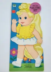 Vintage 1974 Whitman Hi I’m VALERIE Mattel Uncut Paper Dolls BOOK