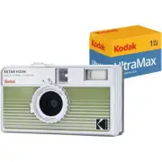 KODAK EKTAR H35N Half Frame Film Camera Bundle with Kodak Ultramax 400/24EXP
