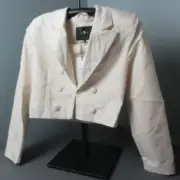 NWT Seven For All Mankind Jacket - Tan - Lined - Size S - 172 d4 ck