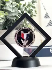 5pcsEagle Scout - Boy Scout Commemorative Souvenir Gift Challenge Coin With Case