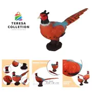 Archery Targets Pheasant 3D Shooter with Two-Side Cores and Ground-Stakes for...