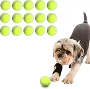 4.5cm Mini Tennis Balls Puppy Toy Play Fetch Training Small no Bounce Chew 15PCS