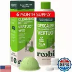 Nespresso Compatible Vertuo Cleaning and Descaling Kit. Includes 1 Bottle of
