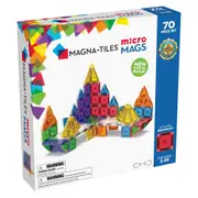 70pc Magna-Tiles microMAGS Set Kids/Children Magnetic Tiles Building Toy 3y+