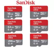 Micro SD Card SanDisk 32G 64G 128G 256G 512GB 16G Ultra Mobile Phone Card 150Mbs