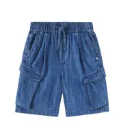 [Scotch & Soda Kids] Scotch & Soda Kids The Pitch Loose denim cargo shorts Y 8 blue