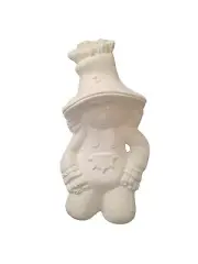 Larry Scarecrow 8" Ceramic Bisque Ready to Paint