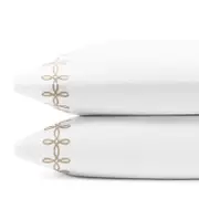 Matouk Gordian Knot Percale King Pillowcase, Pair