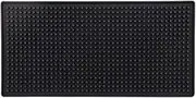 EZONEDEAL Rubber Bar Mats for Countertop, Non-Slip Bartending Bar Service Spill Mat Bar Table Mat Restaurant Kitchen Counter Bar Pad,Heat Resistant Barber Station Mat Coffee Bar Accessories (15x30cm)