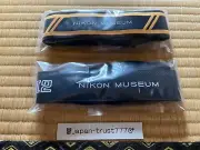 Nikon Museum Nikon FM2 40th Anniversary Limited Camera Strap *NEW* Black Yellow