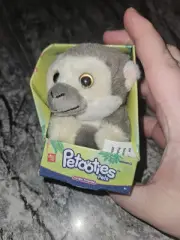 Rare PETOOTIES Pets Murphy Monkey Russ Berrie Plush 4" Stuffed Animal