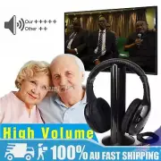 Wireless TV Headphones Home Headset for TV Watching TV Ears Microphone 5in1 AUS