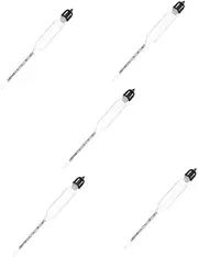 Zerodeko 5pcs Scale Hydrometer for Lactate Measurement Kitchen Tool Easy Calculation Design