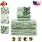 Ultra-Soft Microfiber Towel Set: 8 Pieces Including 2 Extra Large Bath Sheets