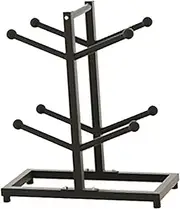 yuksok Basketball Organizer Sports Organizer Practical Easy Assembly Ball Storage Rack Football Stand for Indoor Outside Gym Garage