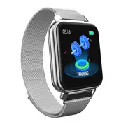 Smart Bracelet Waterproof Steel Watchband Support Call Reminder /Heart Rate Monitoring /Blood Pressure Monitoring /Sedentary Reminder /Sleep Monitoring