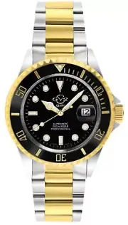 Gv2 By Gevril Men's 42257 Liguria Swiss Automatic Ceramic Rotating Bezel Watch