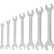 Craftsman CMMT44188 Chrome Vanadium Metric Standard Open End Wrench Set 7-Pc New