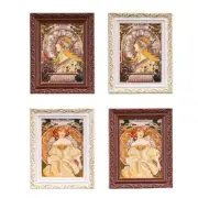 Slavic Historical Painting Master Alphonse Maria Mucha Refrigerator Magnets