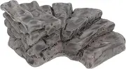 IWOWHERO Stone Bend Bridge Stairs Lawn Decorations Spiral Decorations Home Decor Outdoor Decorations Household Mold Small Head Mold Garden Step Cake Embryo Mold Mini Stone Steps Resin Grey