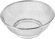 Cabilock Stainless Steel Mesh Colander Strainer Basket Drainer Fine Mesh Strainer Rice Washing Bowl