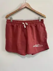 Gymshark Women's Green Social Lifting Club Slim Fit Athletic Shorts Size Large