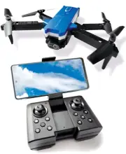 Protocol Aeroflux Folding Drone with Live Streaming Camera – Black