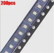 200Pcs Super Bright Lamp Bulb Smd Smt 1206 Red Led New Ic qx